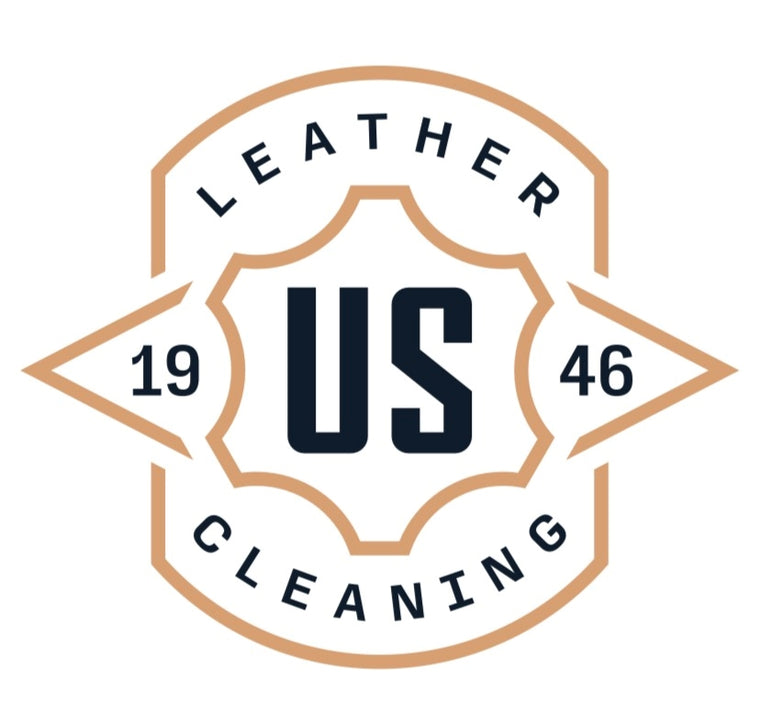 Logo badge for U.S. Leather Cleaning